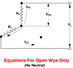 3-Phase Open Wye