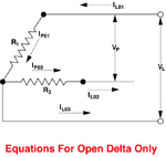 3-Phase Open Delta