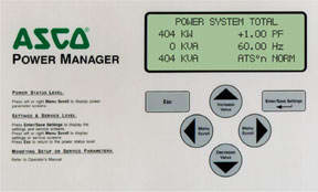 ASCO Power Manager Panel